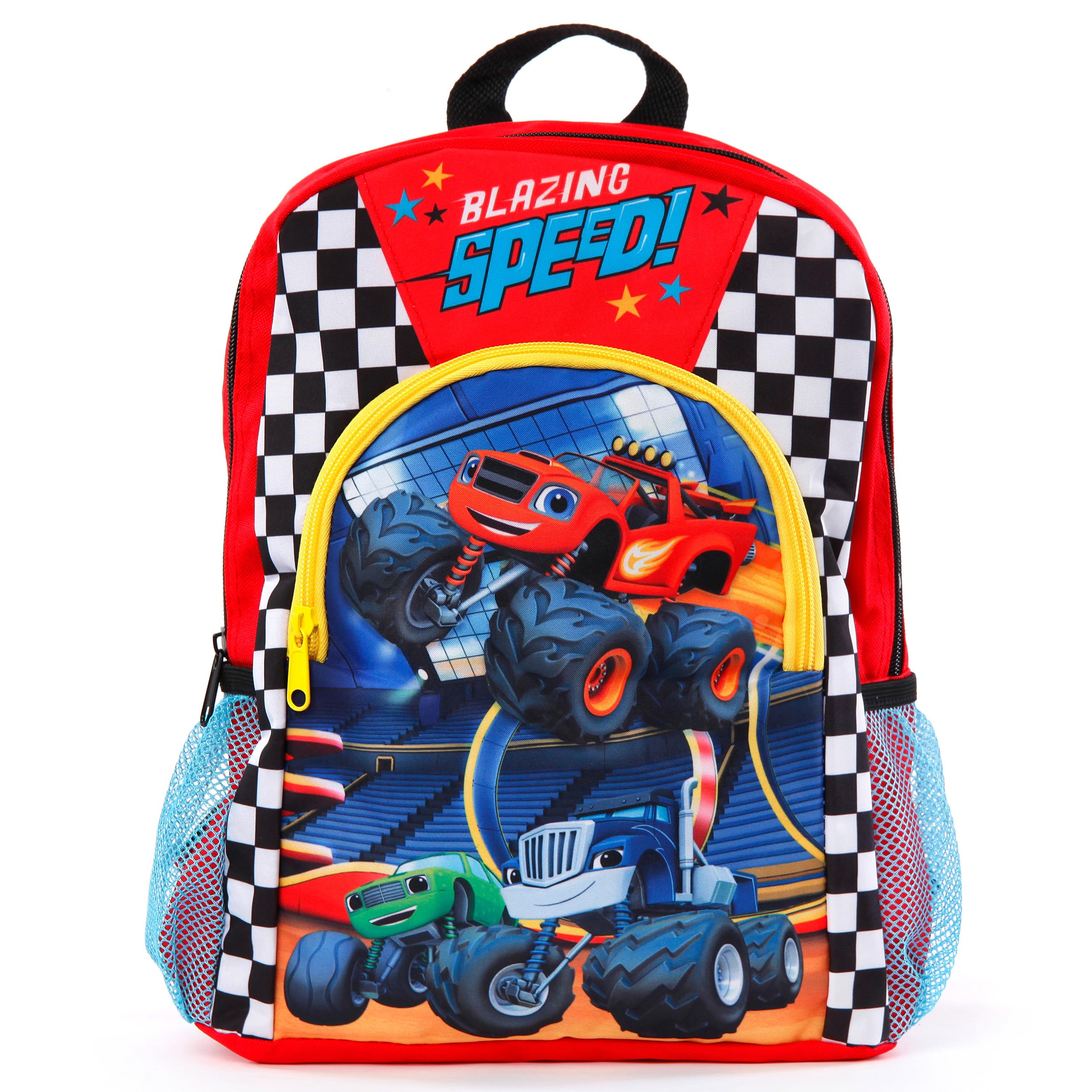 Blaze and The Monster Machines Kids Backpack | Boys School Bag | Monster Truck Children’s Backpacks for Nursery and School
