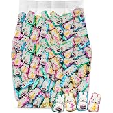 Easter Bunny Candy Bulk - 95 Mini Milk Chocolate Easter Bunnies Individually Wrapped Chocolate Bulk - Easter Candy for Easter Baskets, Egg Hunts &amp; Party Favors - 2 Pounds