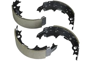 BOSCH BS538 Blue Drum Brake Shoe Set - Compatible With Select Chrysler Town & Country; Dodge Caravan, Grand Caravan, Dakota; Jeep Cherokee, Commanche, Wagoneer, Wrangler; Plymouth Voyager + More; REAR