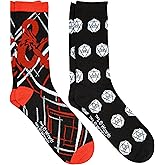 Hyp Dungeons and Dragons D&D Logos Socks Men's Crew 2 Pair Pack
