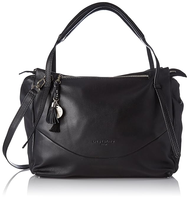 Liebeskind Berlin Damen Burnie Mamoun Schultertasche, 18x38x28 cm