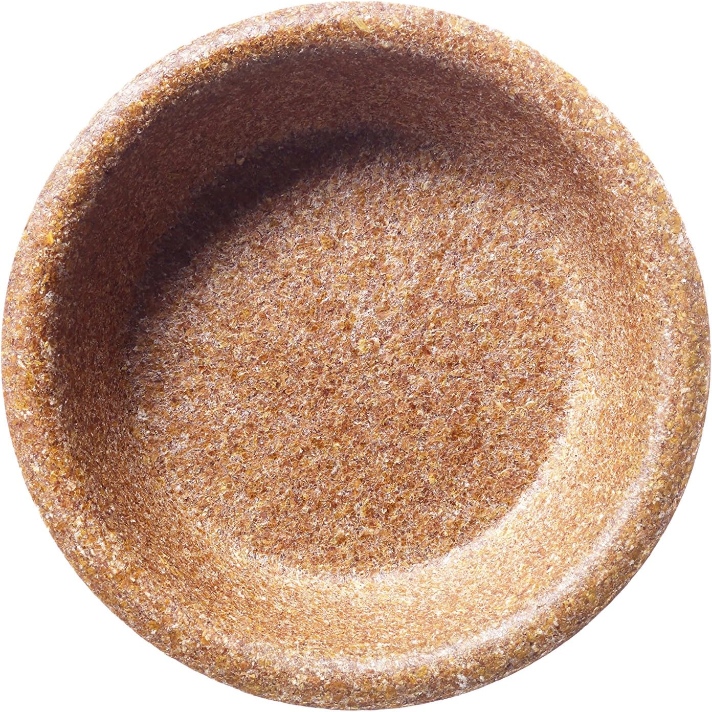10 Pack Wheat Bran Round Bowl. 100% Biodegradable. 7,9 inch - Ø 19 cm