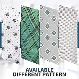 Linteum Textile Supply White Snowflake Twill Patient Hospital Gown One Size view 7