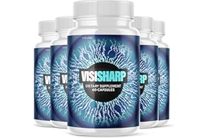 S.O LABS Visisharp Advanced Eye Health Formula for Eyes (5 Pack)