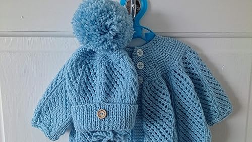 hand knitted baby matinee jackets