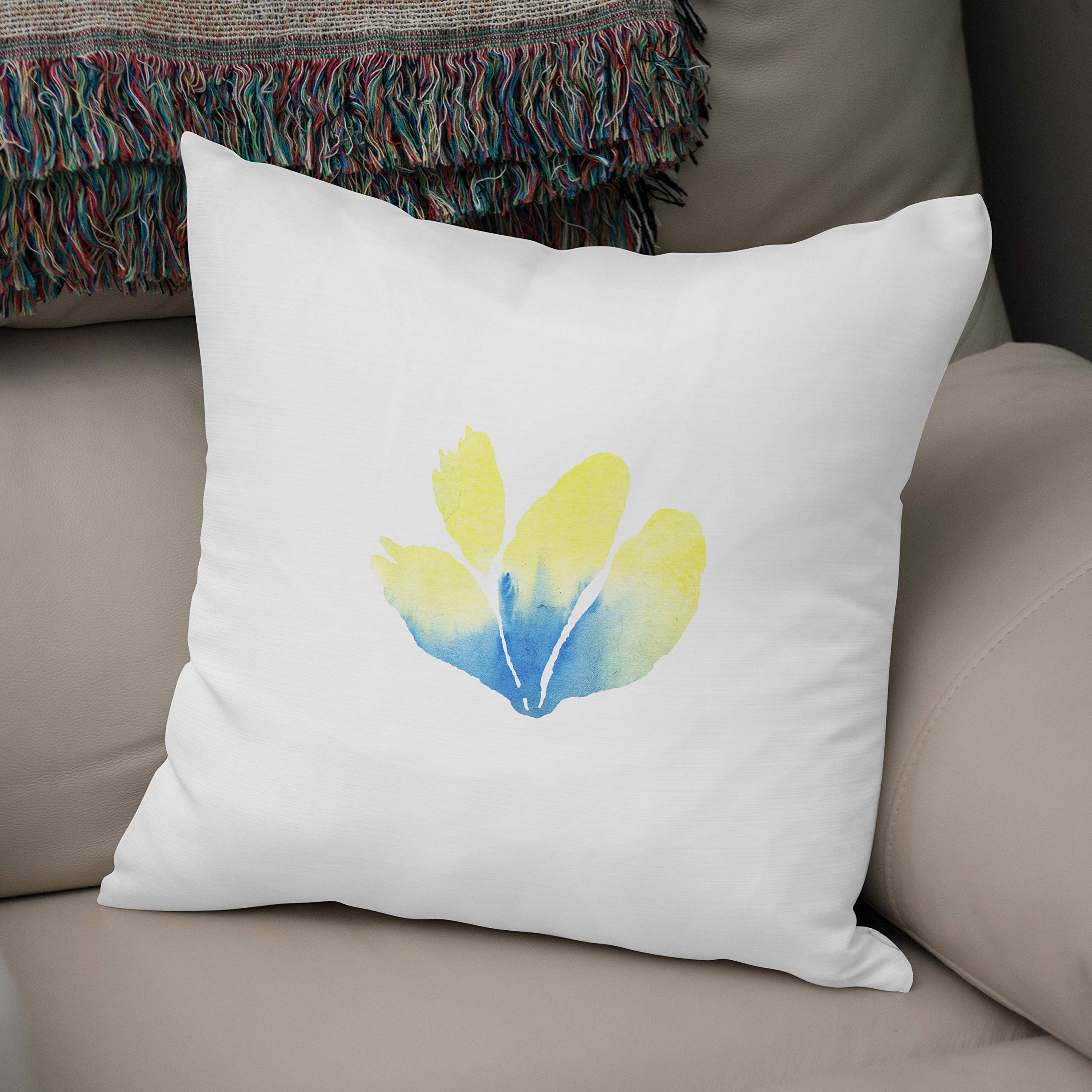 Bonamaison, Decorative Cushion Cover - 50% Cotton 50% Polyester - 43x43cm - Designed and Manufactured in Turkey