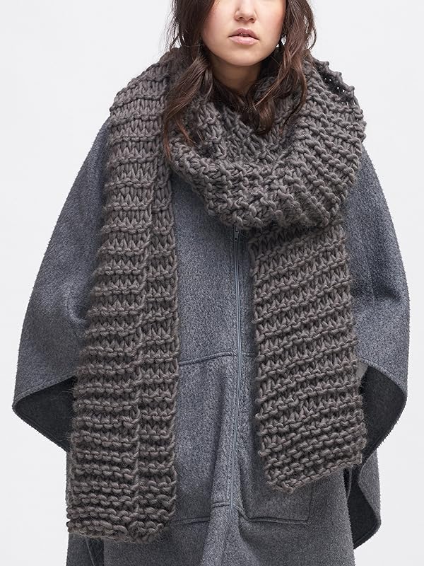 oversized thick scarf