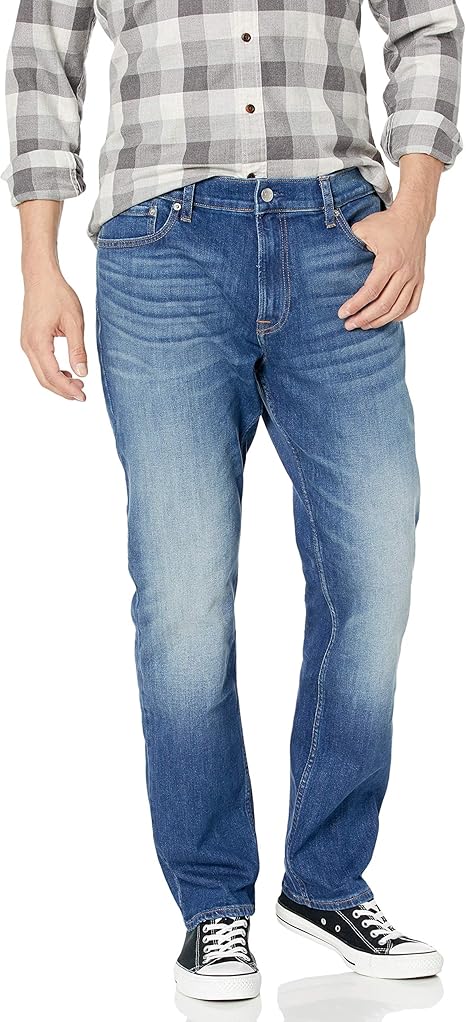 calvin klein men's straight fit jeans