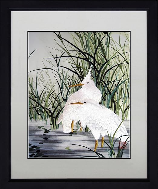 King Silk Art 100 Handmade Embroidery Feng Shui Large