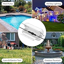 BN-LINK [2 Pack] Outdoor Extension Cord Safety