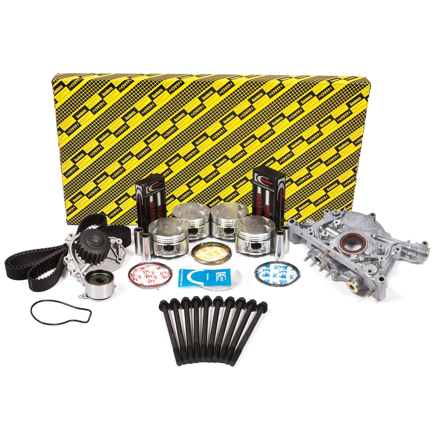 Amazon.com: OK4008ALM/0/0/0 96-01 Acura Integra GS-R 1.8L DOHC B18C1 Master  Overhaul Engine Rebuild Kit: Automotive