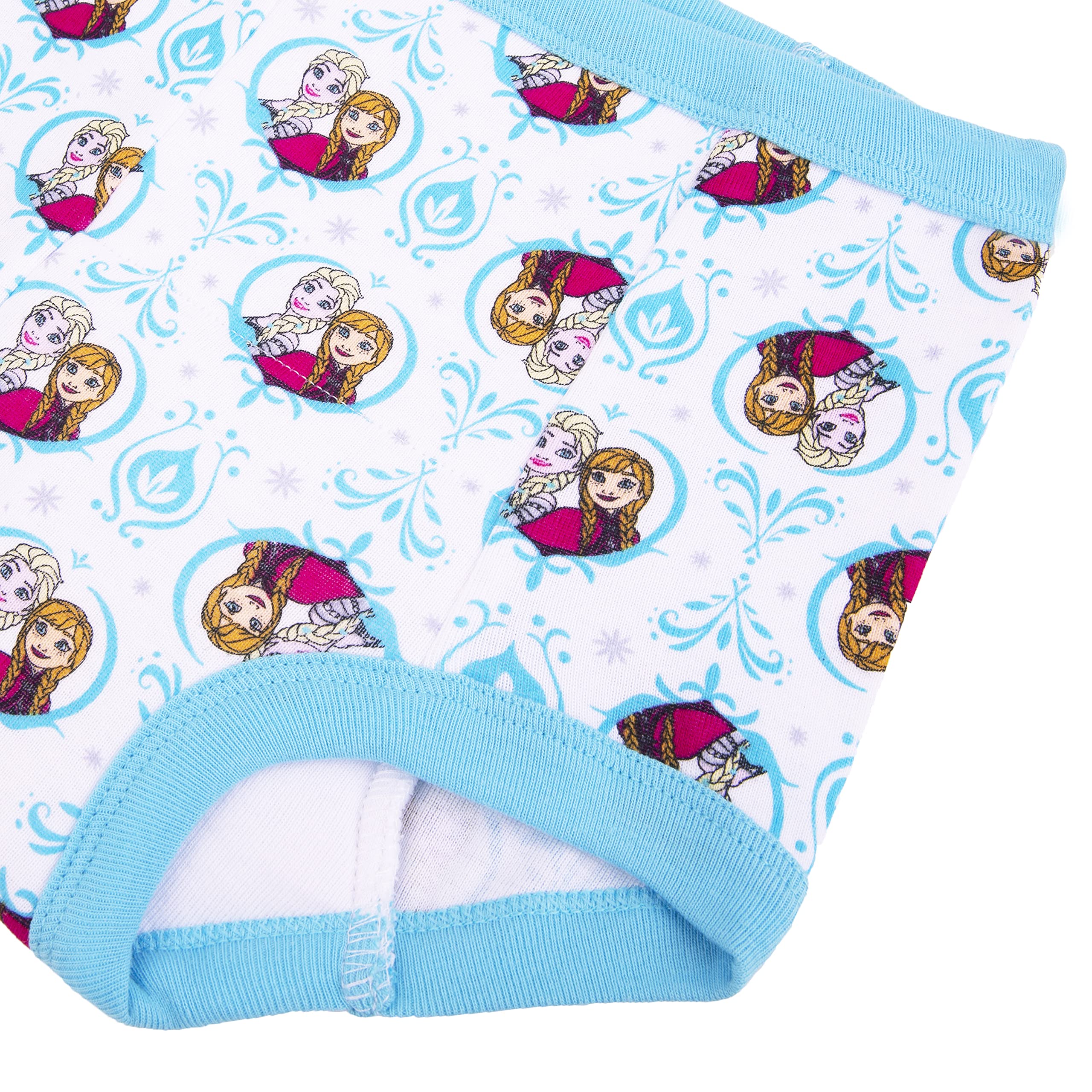 Disney Frozen Toddler Girls 7-pk Potty Training Pants with Success Tracking Chart and Stickers Sizes 2t, 3t, 4t