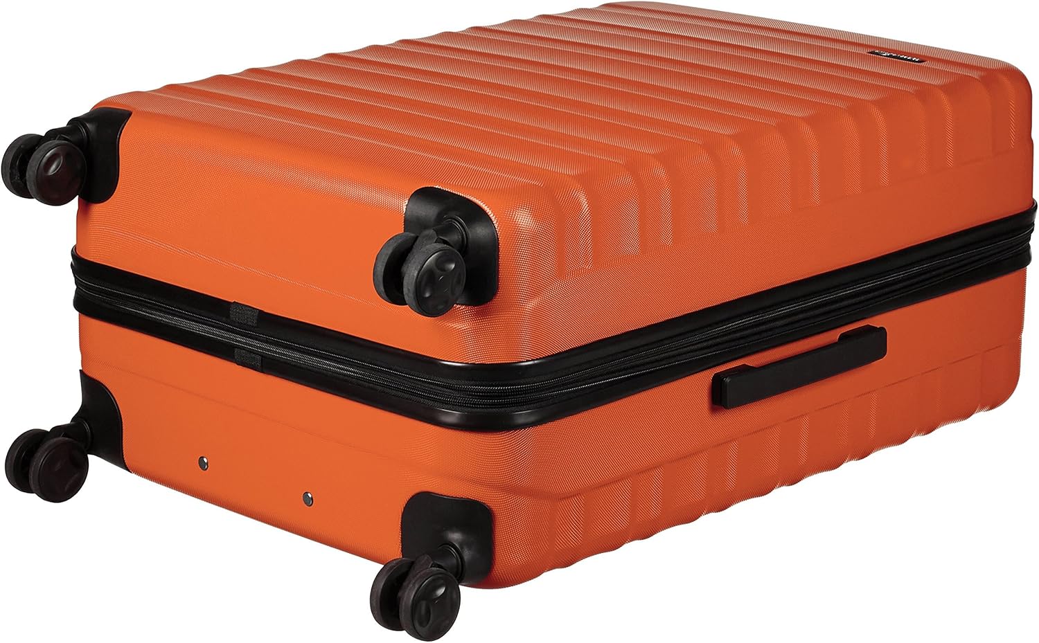 Amazon Basics Hardside Expandable Luggage Set (Small + Medium + Large), ABS Travel Luggage with 4 Double Spinner Wheels - Image 5