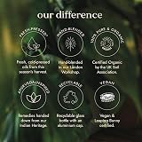 Fushi Organic Flax Seed Oil 100ml Cold Pressed Omega 3 UK Grown Vegan view 3