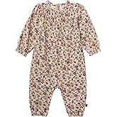 Modern Moments by Gerber baby-girls Long Sleeve Long Leg Ruffle Romper
