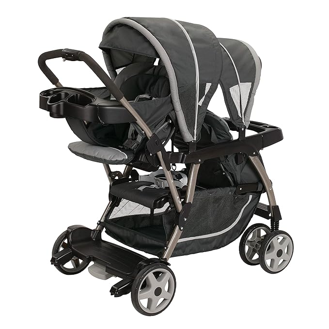 double strollers that work with graco click connect