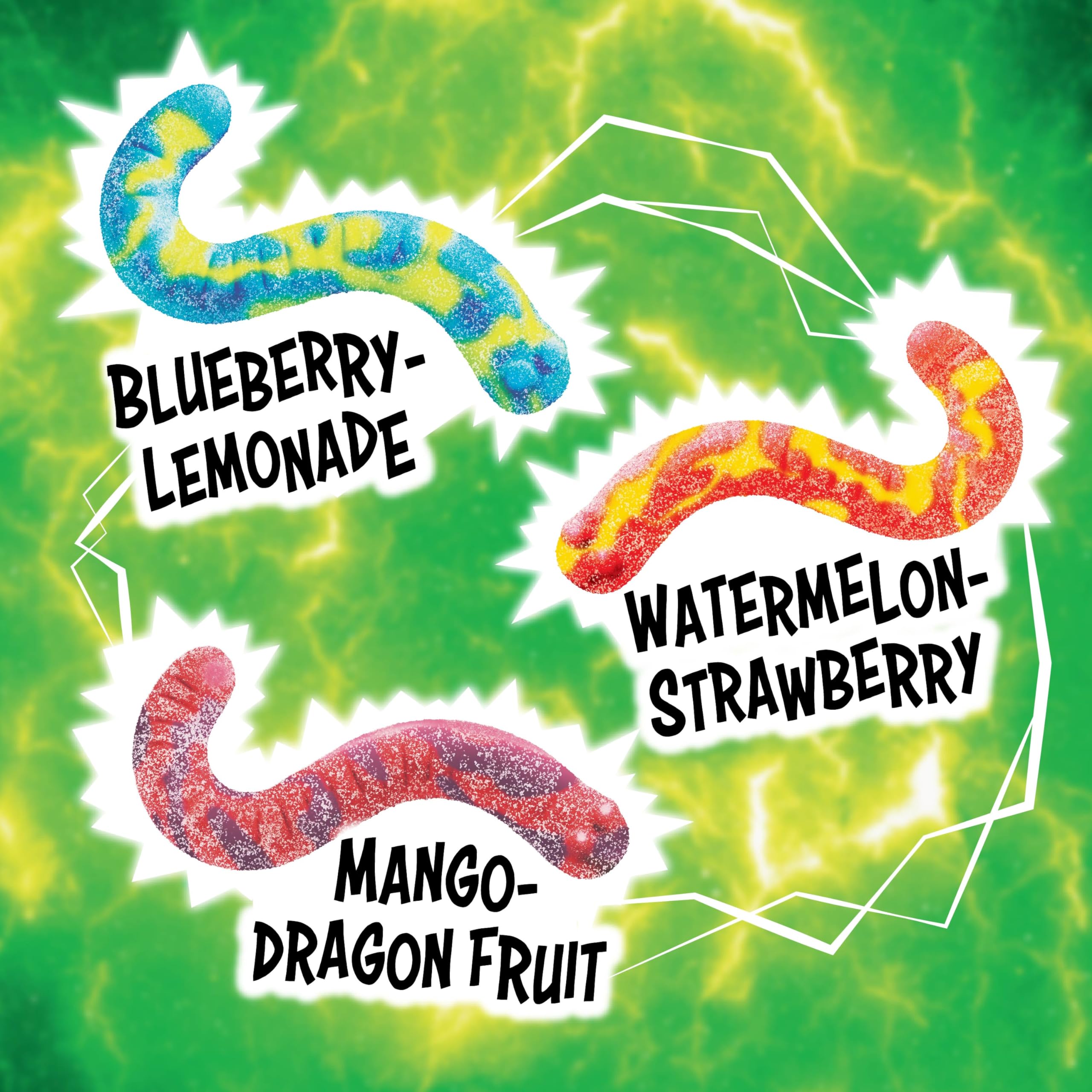 Trolli Electric Crawlers Candy, 6.3 Ounce Bag