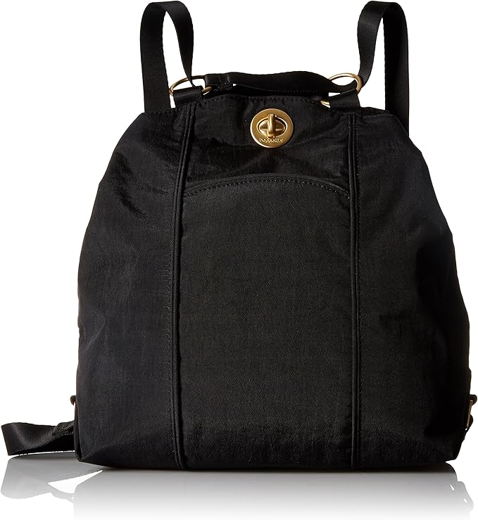 Baggallini Women's Gold International Mendoza Backpack Black Amazon.co