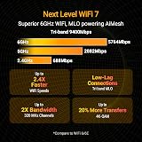 ASUS TUF Gaming BE9400 Tri Band WiFi 7 Router with Quad 2.5G Ports view 3
