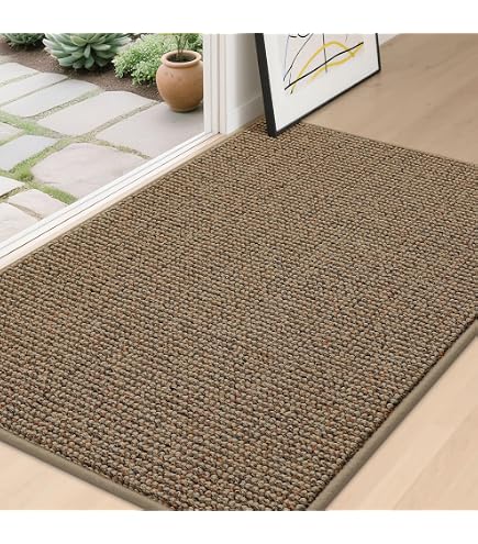 Andersen Waterhog Indoor/Outdoor Floor Mat - 12x6 Feet, Dark Brown, SBR Rubber Backing, 3/8" Thick - View #8