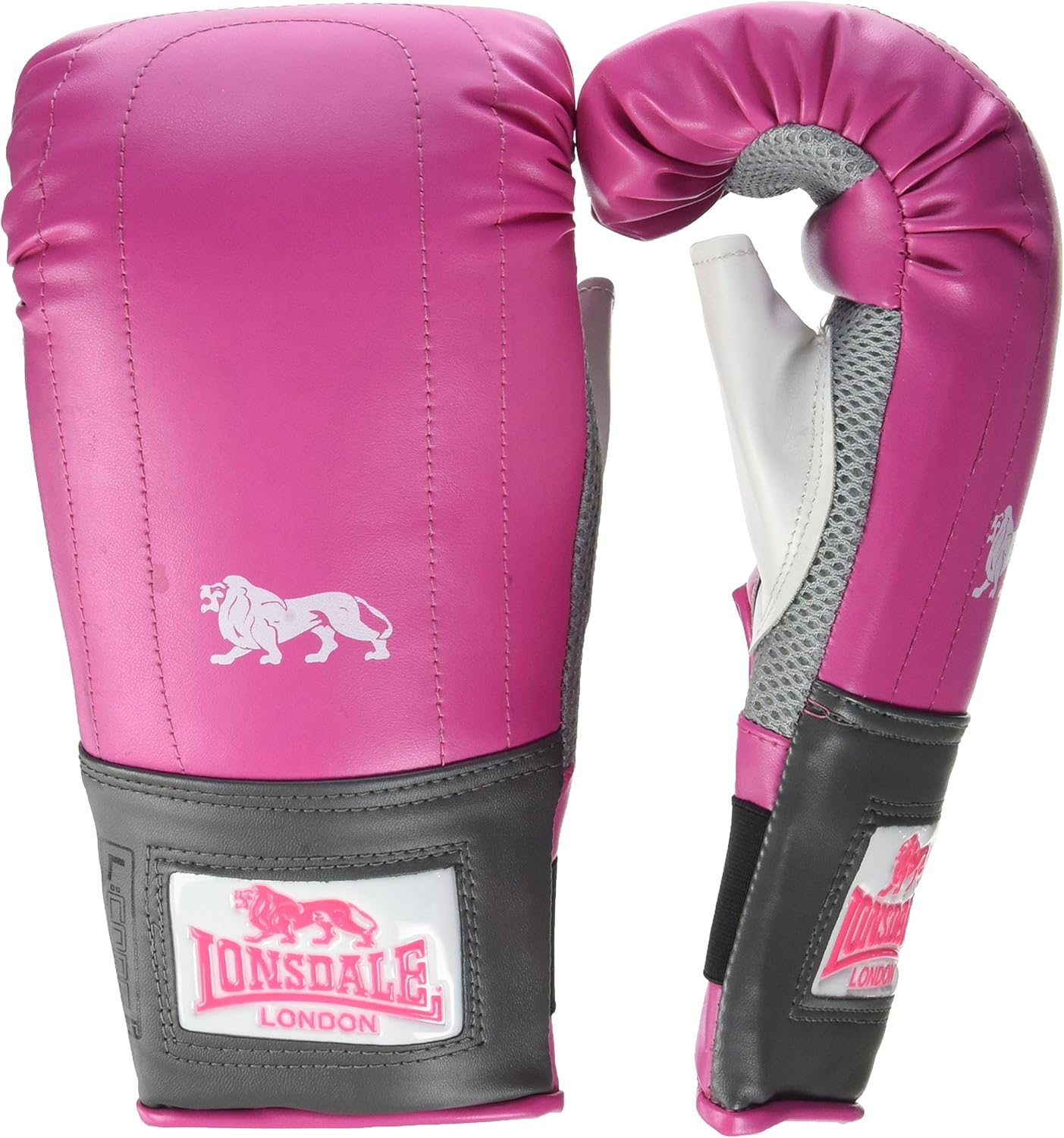 lonsdale pink boxing gloves