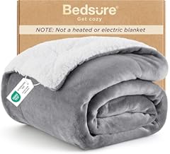 Bedsure GentleSoft Sherpa Fleece Throw