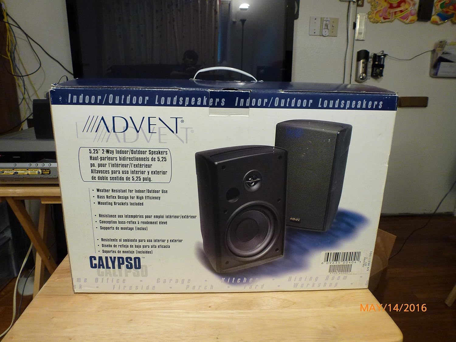 advent outdoor speakers