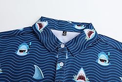 Mens Golf Polo Shirts Short Sleeve Dry Fit Funny