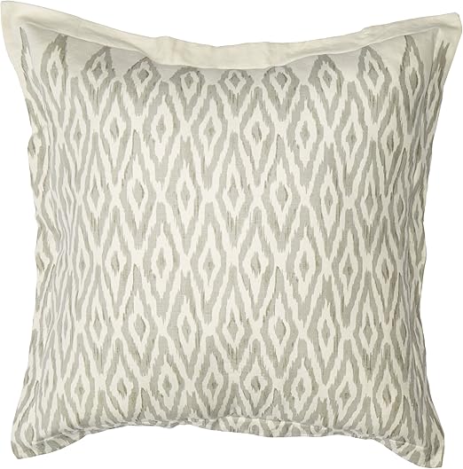 Amazon Com Tommy Hilfiger Cordillera Ikat Sham Euro Gray Home