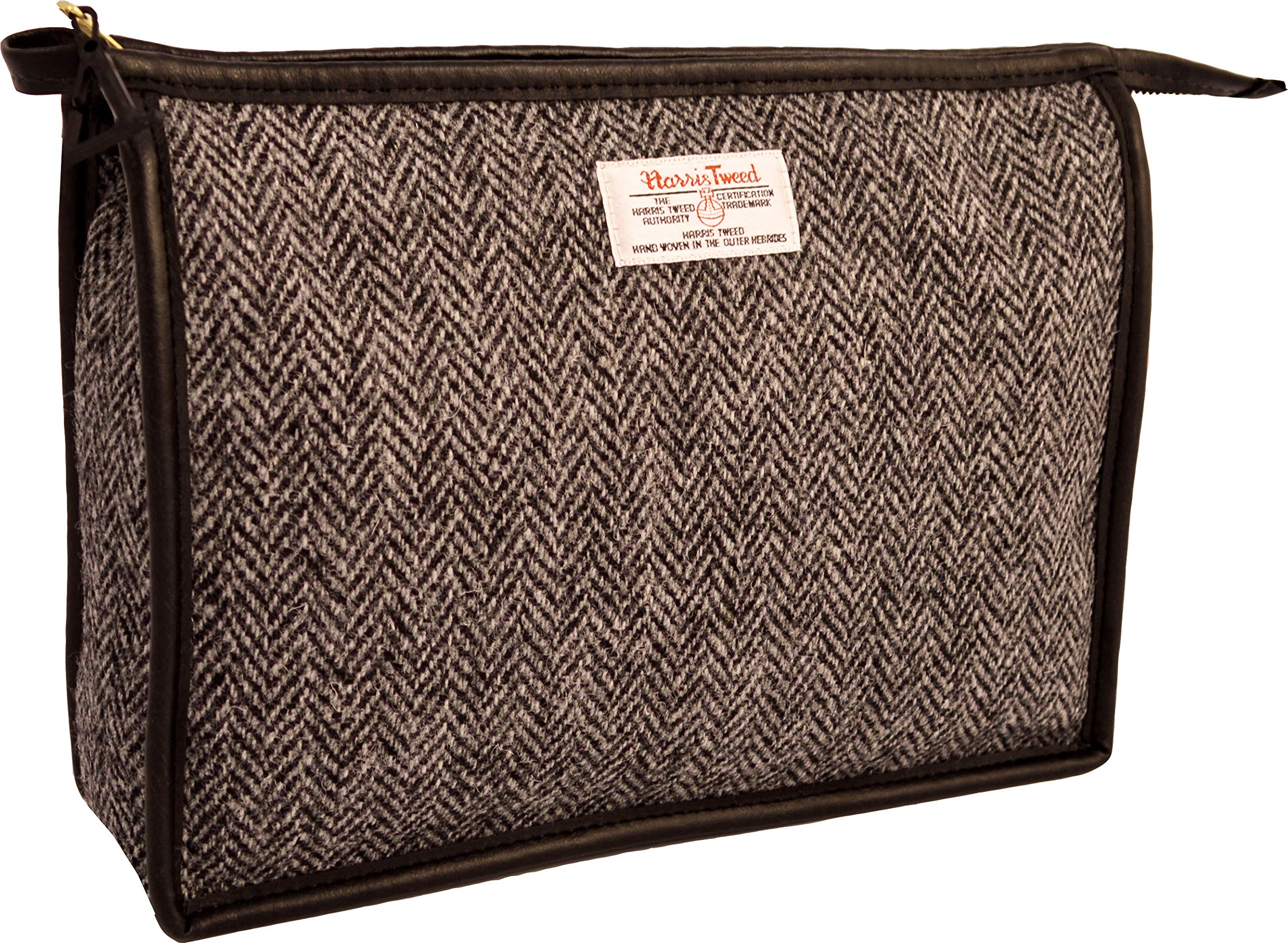Vagabond Bags Ltd Harris Tweed Herringbone Large Holdall Bag