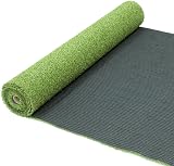 GardenKraft 4m x 1m Artificial Grass Roll 15mm Pile UV Guard view 7