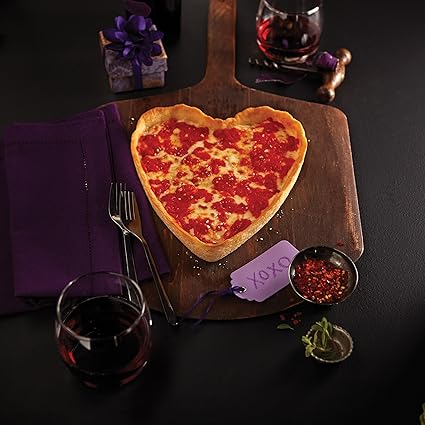 Amazon Com Valentine S Day Heart Shaped Pizza Gift Package 1
