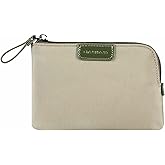 SMARTHAIR Coin Purse Change Wallet Pouch Nylon Card Holder for Women,Green,(Gift wrapping