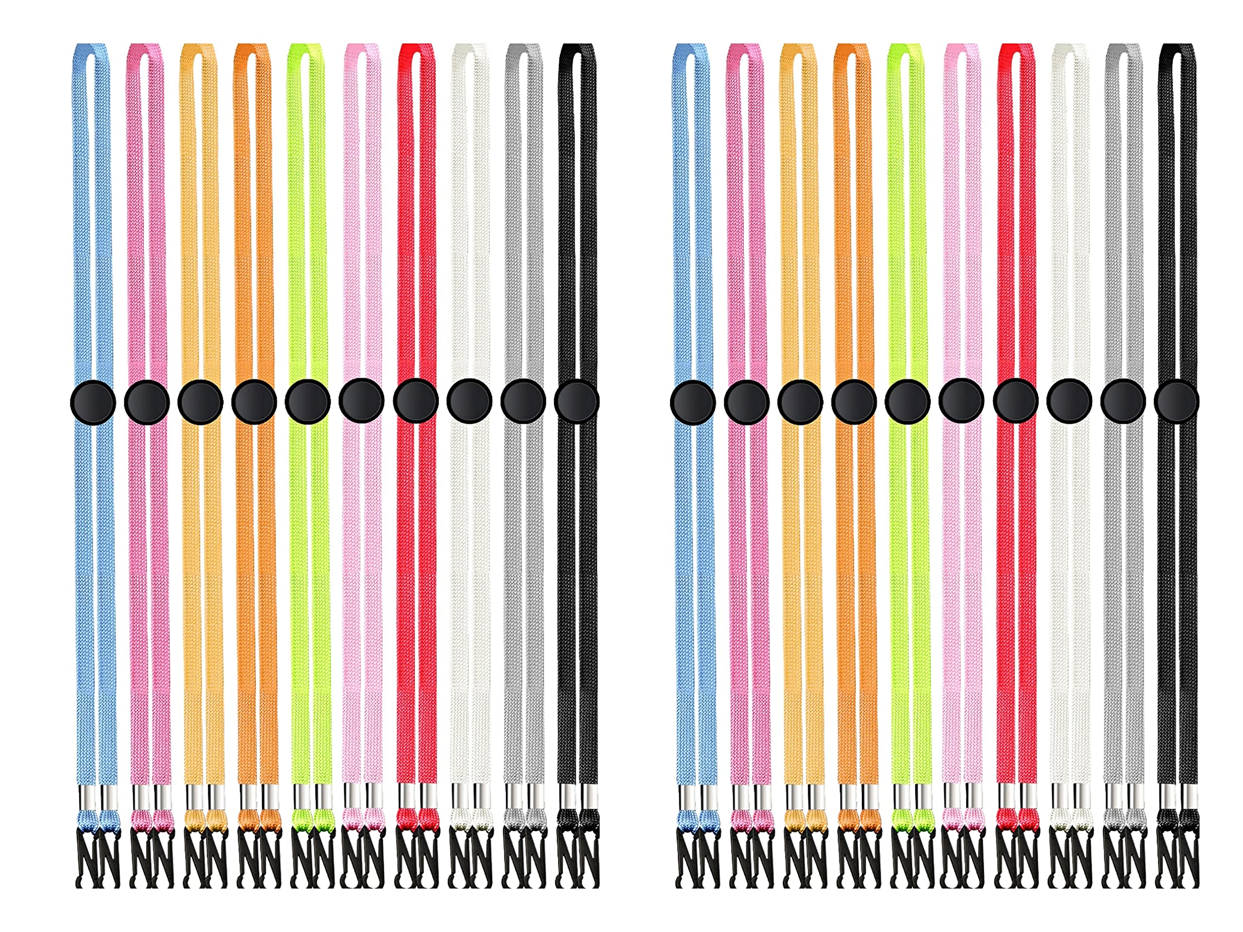 20 Pack - Mask Lanyards for Adults and Kids Students，Ear Pressure Relief Comfort，Adjustable Length Face Masks Lanyards，Suitable for Adult Kids mask Lanyard，Mask Holder