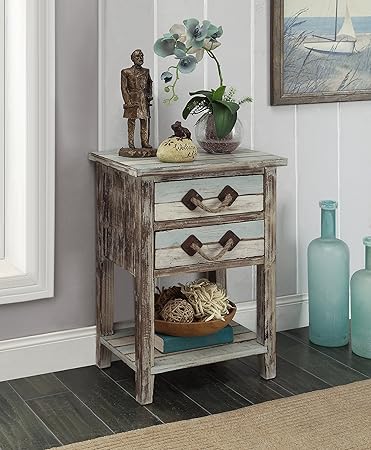 Amazon Com Treasure Trove Accents Accent Side Table Small Multi Furniture Decor