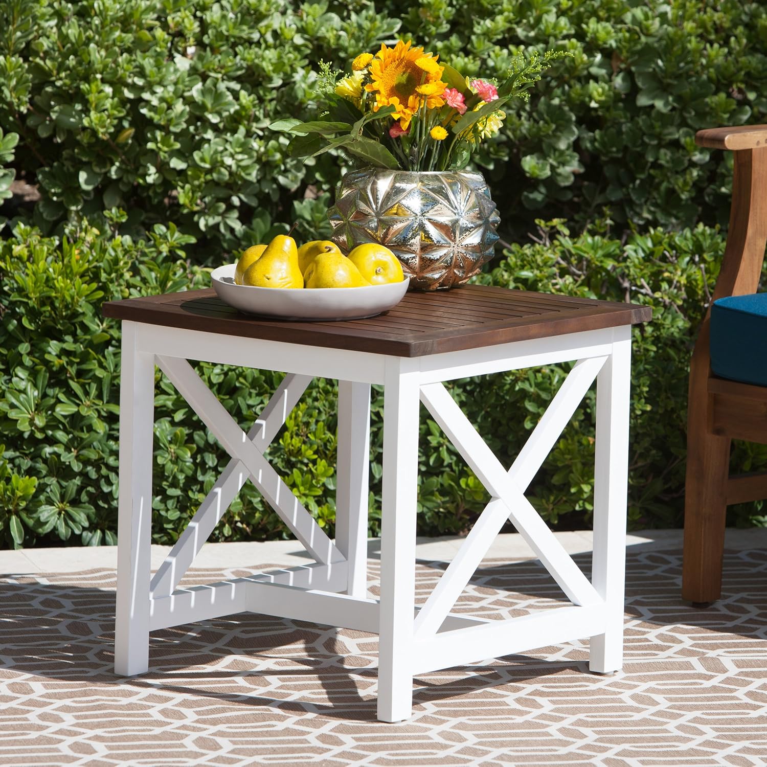 Best White Outdoor End Table