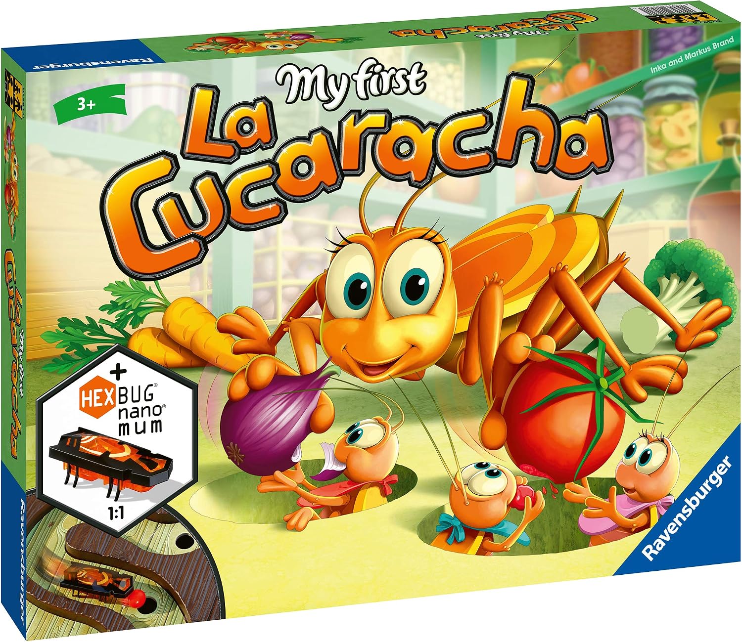 Ravensburger 20582 My First La Cucaracha English version, Children Game, 2-4 Players, Recommended age 3+, Mehrfarbig - Image 3