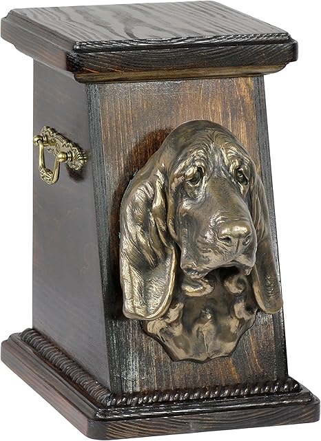 basset hound urn