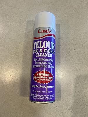 CASTLE VELOUR RUG AND FABRIC CLEANER