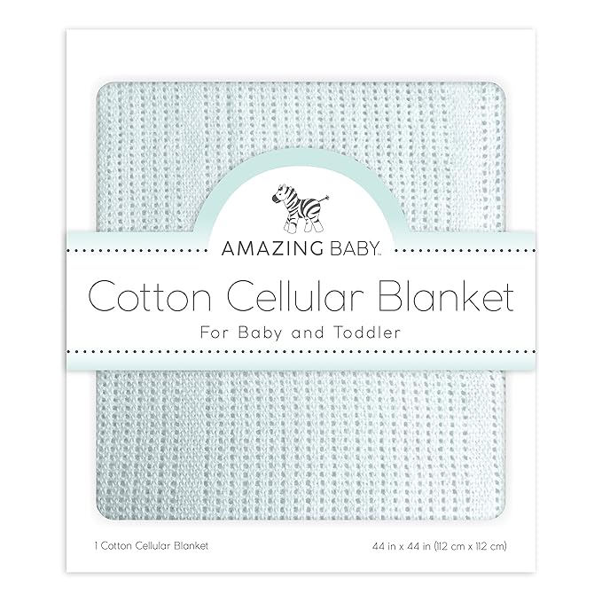 blue cellular blanket