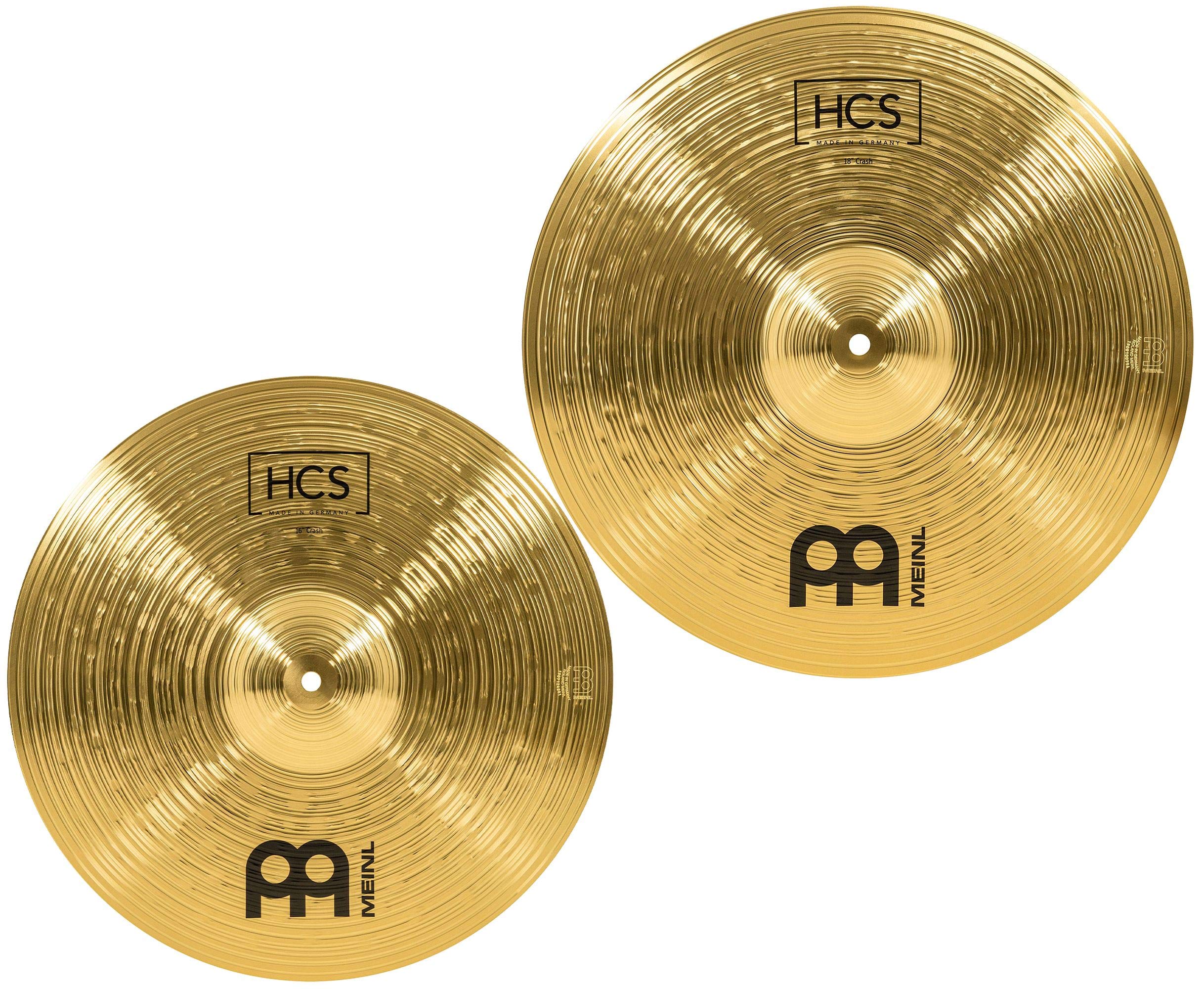 Meinl Cymbals Super Set Box Pack with 14” Hihats, 20” Ride, 16” Crash