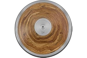 Champion Sports 1.0KW Sport Competition Wood Discus, 1.0 kg