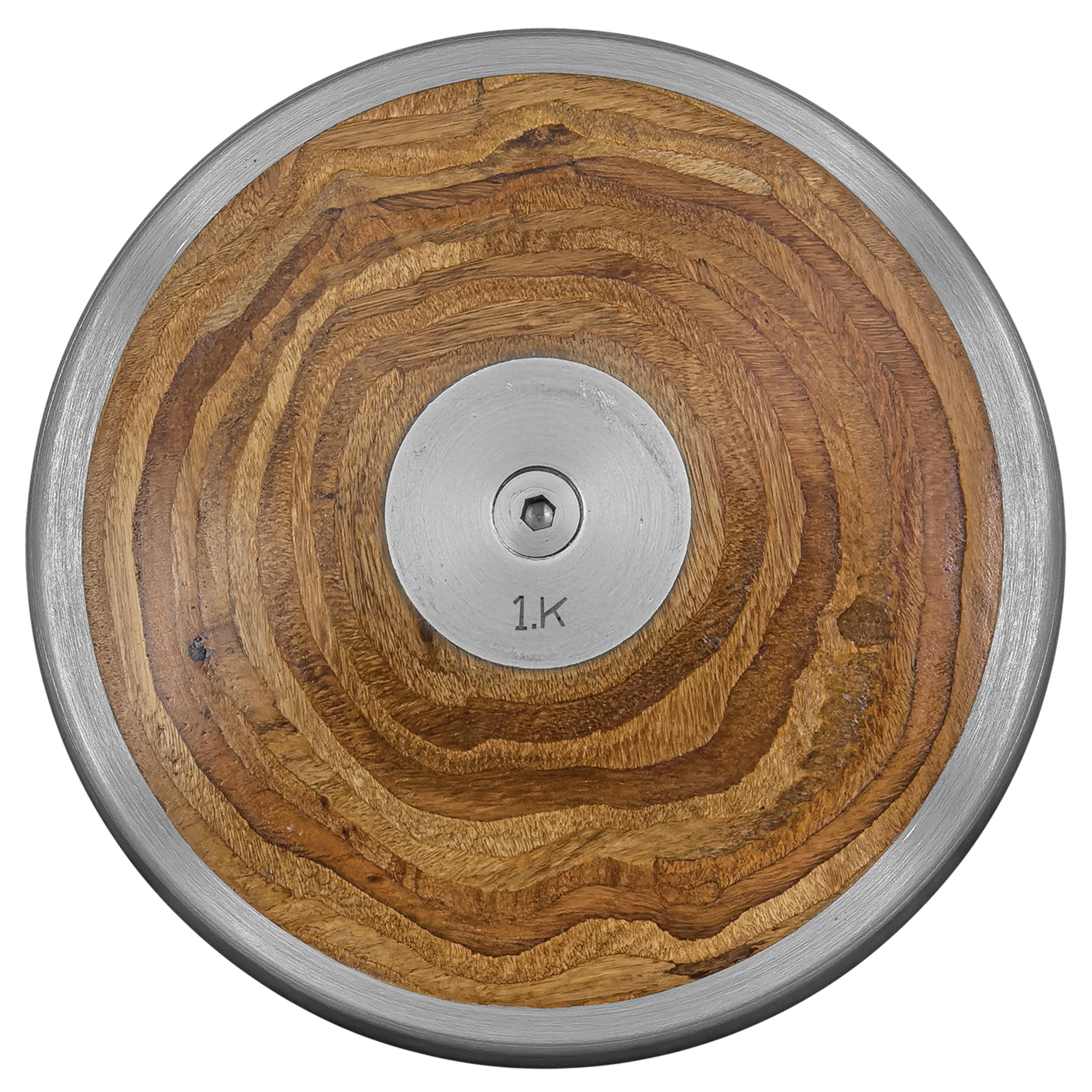 Photo 1 of Champion Sports Wood Competition Practice Discus, 1.0 kg , Brown