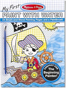 melissa and doug water paint books