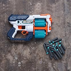 ZURU X-Shot 36188 Excel Toy, Grey/Blue, One Size