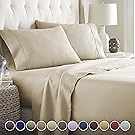 Hotel Luxury Bed Sheets Set- 1800 Series Platinum Collection-Deep Pocket,Wrinkle & Fade Resistant (King,Taupe)