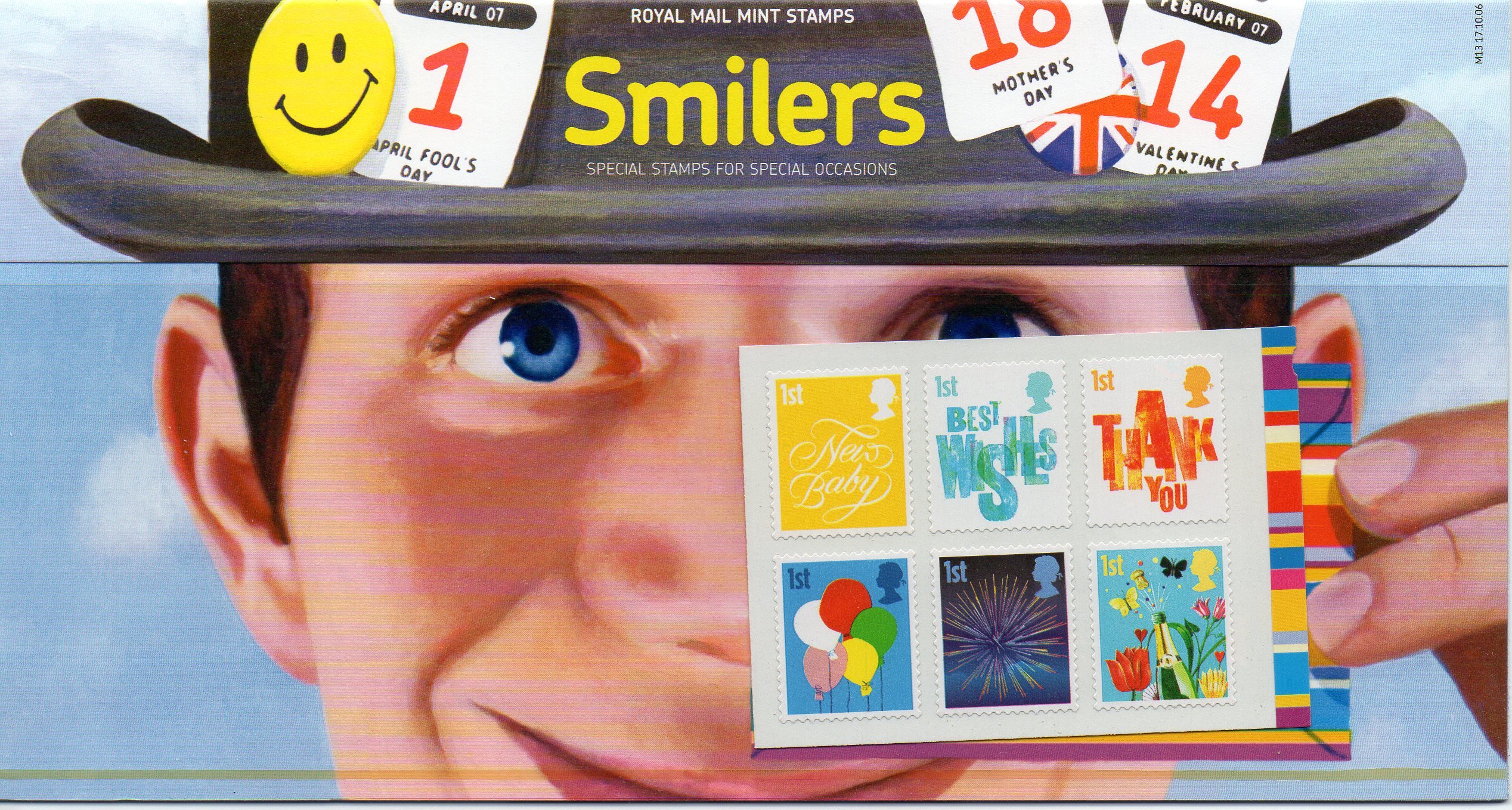 2006 Smilers Stamps Royal Mail Presentation Pack - M13