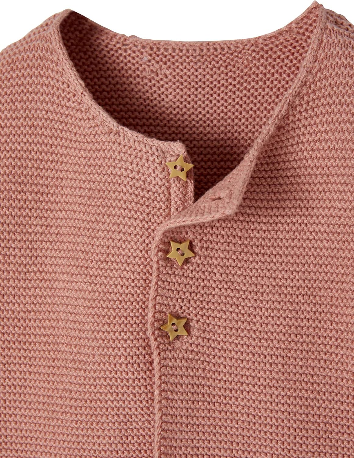 Vertbaudet Gilet Bebe Naissance En Tricot Point Mousse Amazon Fr Vetements Et Accessoires