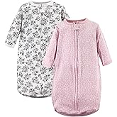 Hudson Baby Unisex Baby Cotton Long-Sleeve Wearable Sleeping Bag, Sack, Blanket