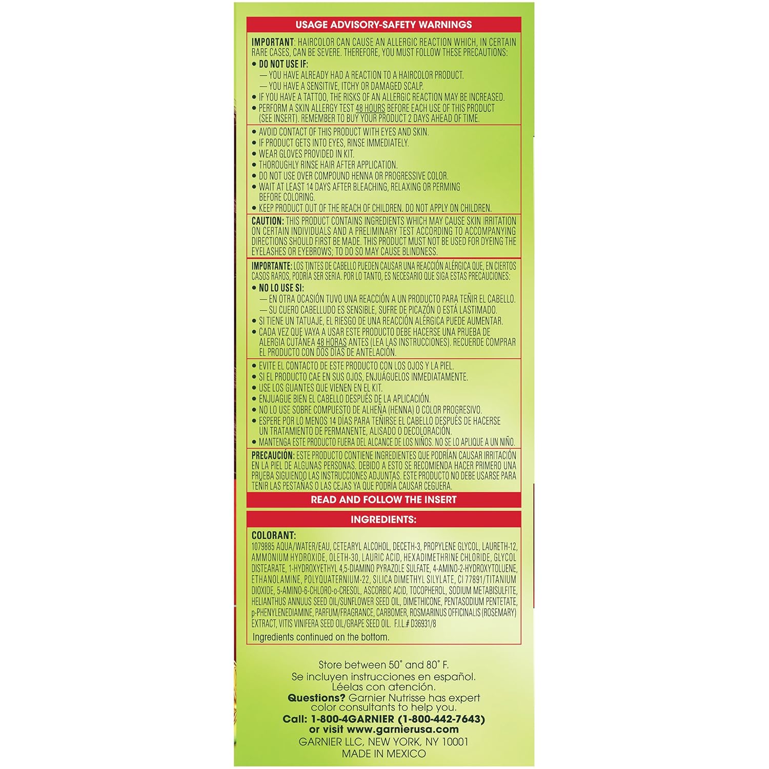 Garnier Nutrisse Ultra Color Nourishing Permanent Hair Color Cream, R2 Medium Intense Auburn (1 Kit) Red Hair Dye (Packaging May Vary), Pack of 1 : Chemical Hair Dyes : Beauty